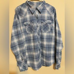 Patagonia “Worn Wear” Snaps, Western Style Shirt, XL